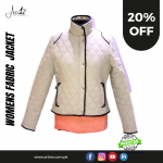 Women Casual Quilted Fabric Jacket AR-37